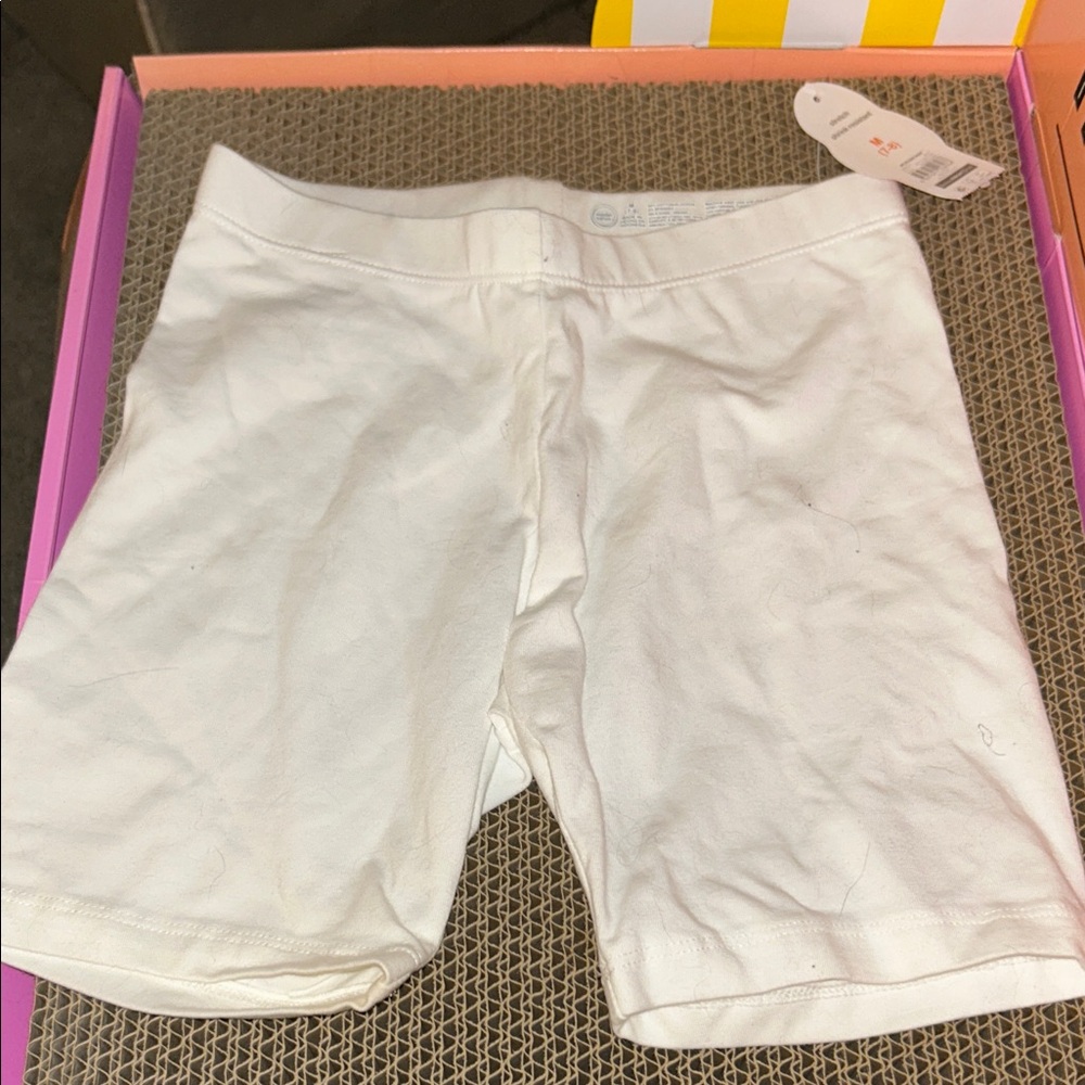 Wonder Nation White Kids Shorts